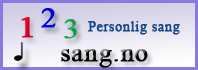 personlig sang personlige sanger